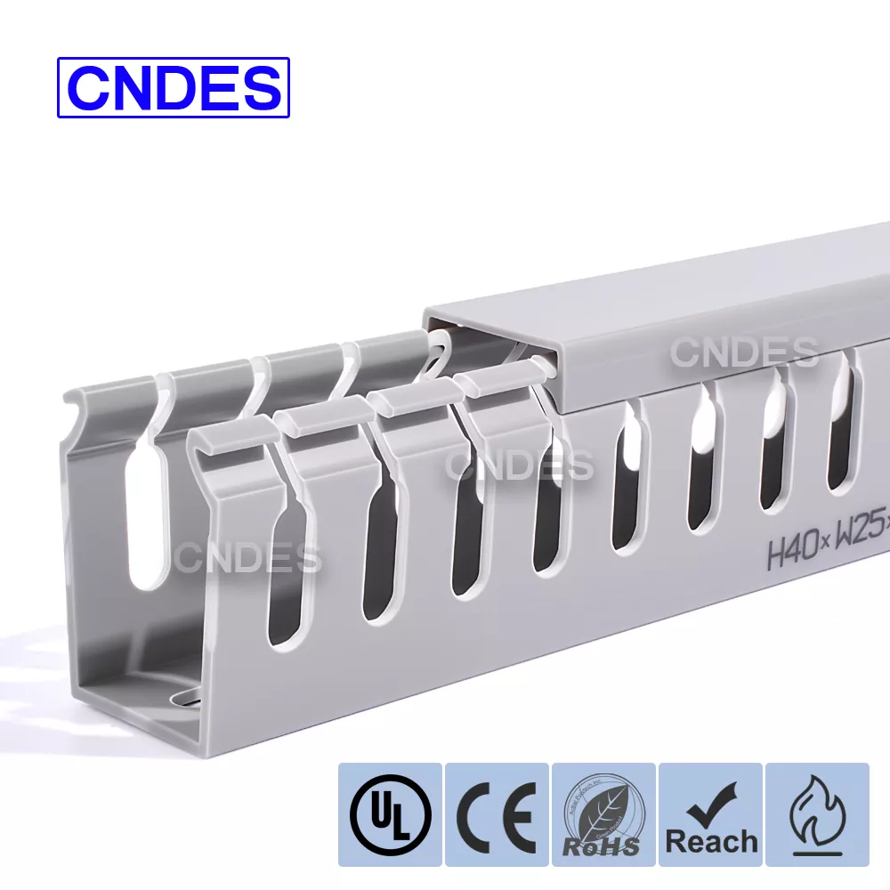 40×25 পিভিসি তারের ইনস্টলেশন ডাক্ট